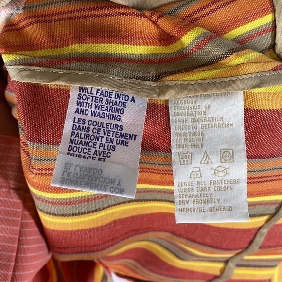 Vintage Tommy Hilfiger Striped Stretch Blazer Jacket NWOT Size 10 - Picture 4 of 5